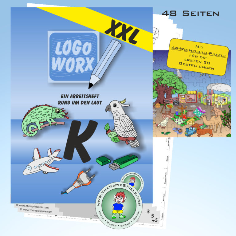 LogoWorx K XXL ist da – mit echtem Puzzle für die ersten 20 Bestellungen!